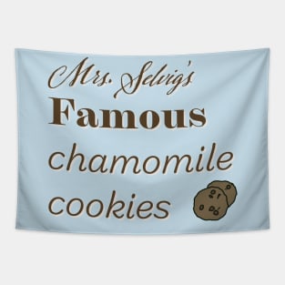 Mrs. Selvig’s Famous Chamomile Cookies Tapestry