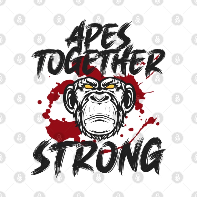 APES TOGETHER STRONG #1 V3 by RickTurner