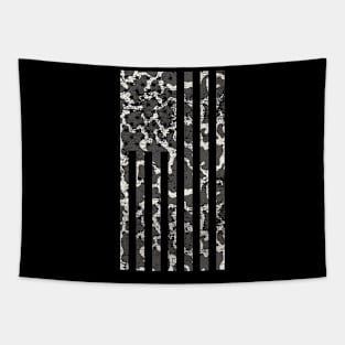 Cow Pattern American USA Flag Animal Print Cow Tapestry