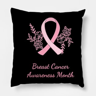 Breast Cancer Awareness Month Pillow