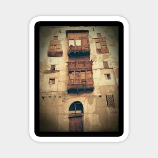 Old Jeddah (sepia) Magnet