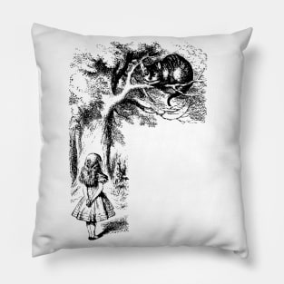 Alice in Wonderland | Cheshire Cat | Vintage Alice | Pillow