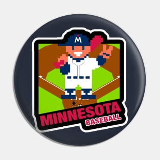 Twins Retro 8-Bit RBI Baseball Pin