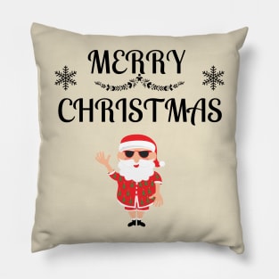 Australian Christmas Cool Santa Pillow