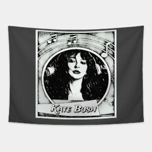 Kate Bush / Retro Aesthetic Design Tapestry