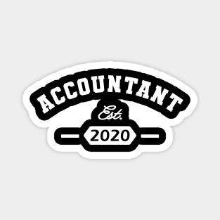 Accountant Est. 2020 Magnet