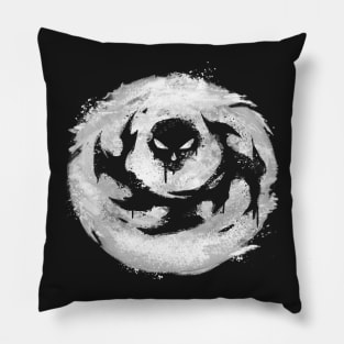 Death Blossom Moon Pillow