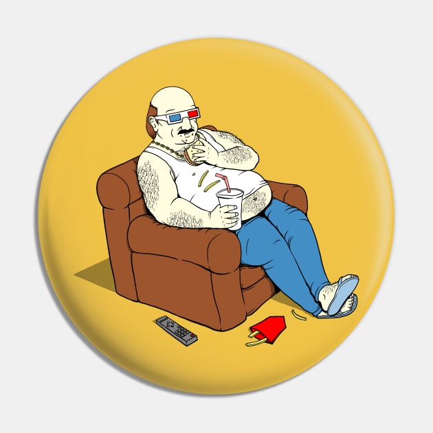 Couch Potato Pin by pigboom