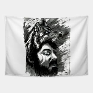 Wolfman Tapestry