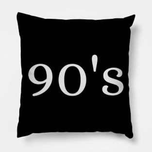 90's - Cool Pillow