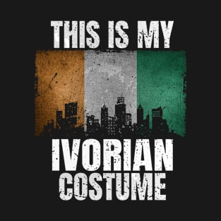 This Is My Ivorian Costume for Men Women Vintage Ivorian T-Shirt