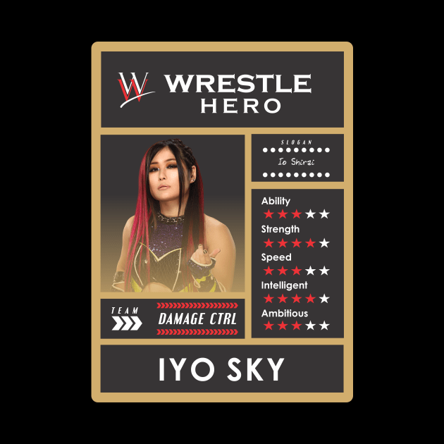 wwe card iyo sky by Kevindoa