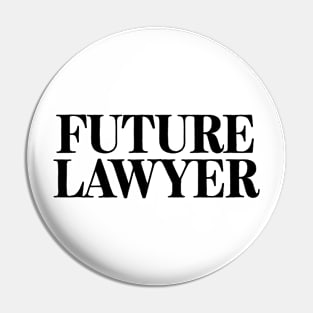 Future Lawyer Pin