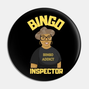 Bingo Addict Inspector Pin