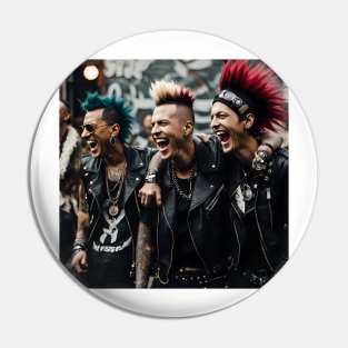 Punk Rockers Pin