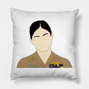 phoenix uniform Pillow