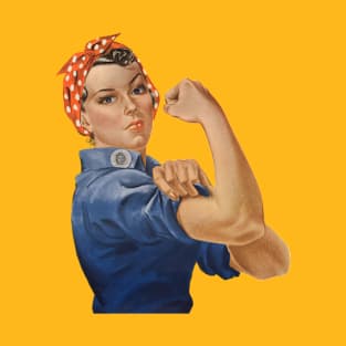 Rosie the Riveter, We Can Do It! World War II Poster Art T-Shirt