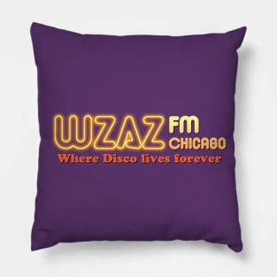 WZAZ Chicago Pillow