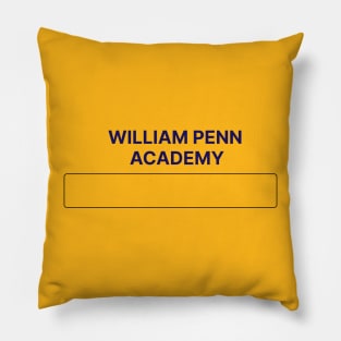 William Penn Academy Pillow