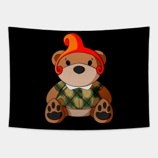 Oz Munchkin Teddy Bear Tapestry