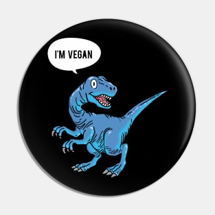 I'm Vegan Pin