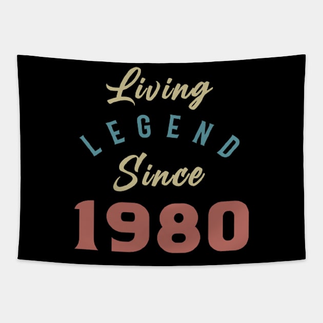 living legand since 1980 Tapestry by kakimonkey