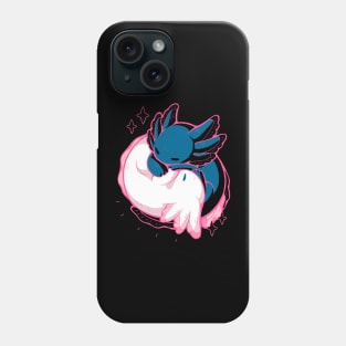 Axolotl Yin Yang Phone Case