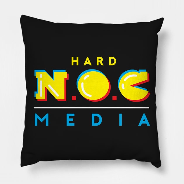 Hard NOC Media Pillow by The Nerds of Color