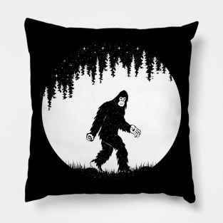 Funny BIgfoot Ok Sign Pillow