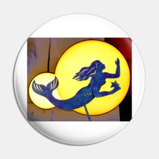 Indigo Mermaid Pin