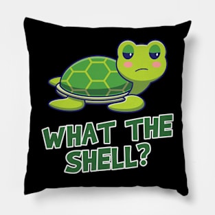 What the shell Pillow