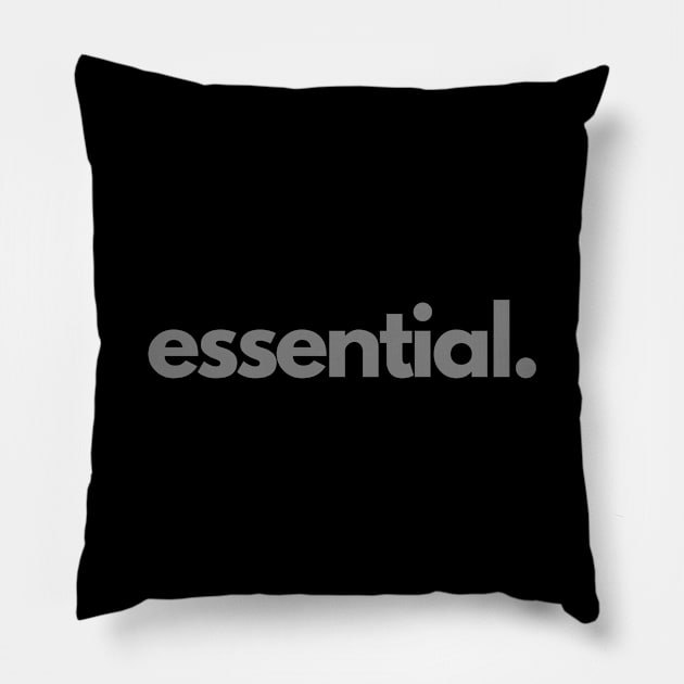 Essential Pillow by wanderingteez