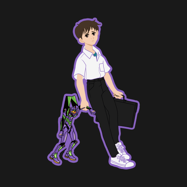 Shinji Ikari by Janikainen