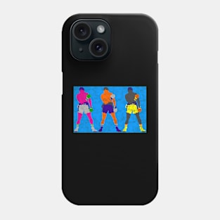 Boxing Ali Colors Pixel Art Phone Case