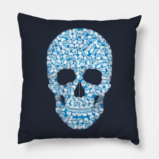 Patterned skull Pillow