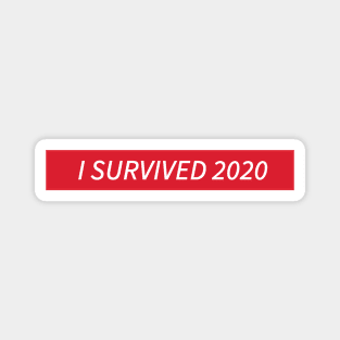 I Survived 2020 Magnet