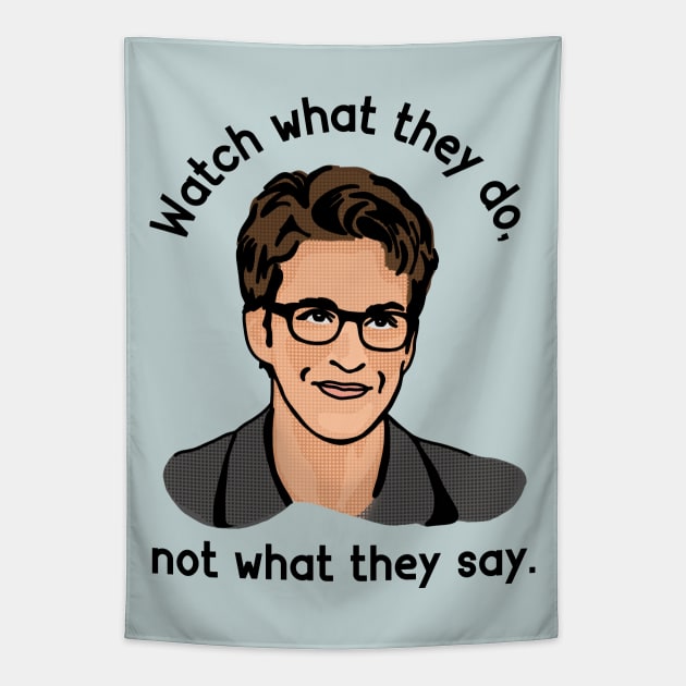 Rachel Maddow Tapestry by Slightly Unhinged