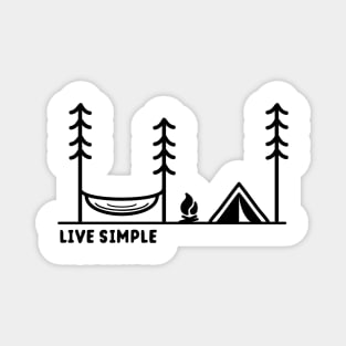 Live Simple Magnet