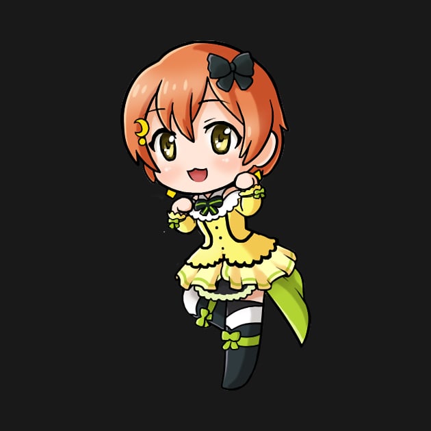 Rin Hoshizora chibi by Fracassa8