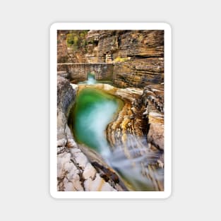 Natural pool in Zagori Magnet