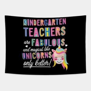 Kindergarten Teachers are like Unicorns Gift Idea Tapestry