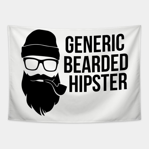 Generic Bearded Hipster - Beard Beards Tapestry by fromherotozero