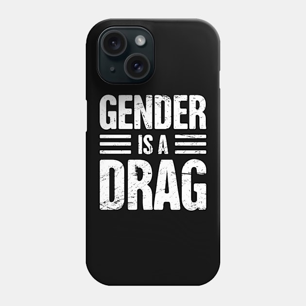 Funny LGBT Gay Pride Drag King Slim Phone Case by Wizardmode