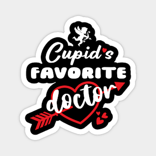 Cupid' s Favorite Doctor Magnet