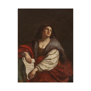The Cimmerian Sibyl by After Guercino T-Shirt