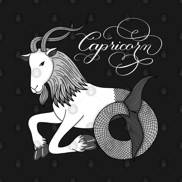 Capricorn Astrology Zodiac by Gsallicat