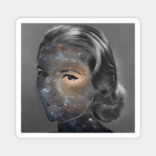 Grace Kelly Space Goddess Magnet