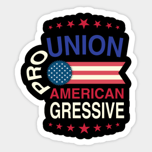 Pro Union Stickers for Sale