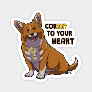 Cor-KEY to your heart Magnet