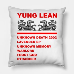 Yung Lean Discography Pillow